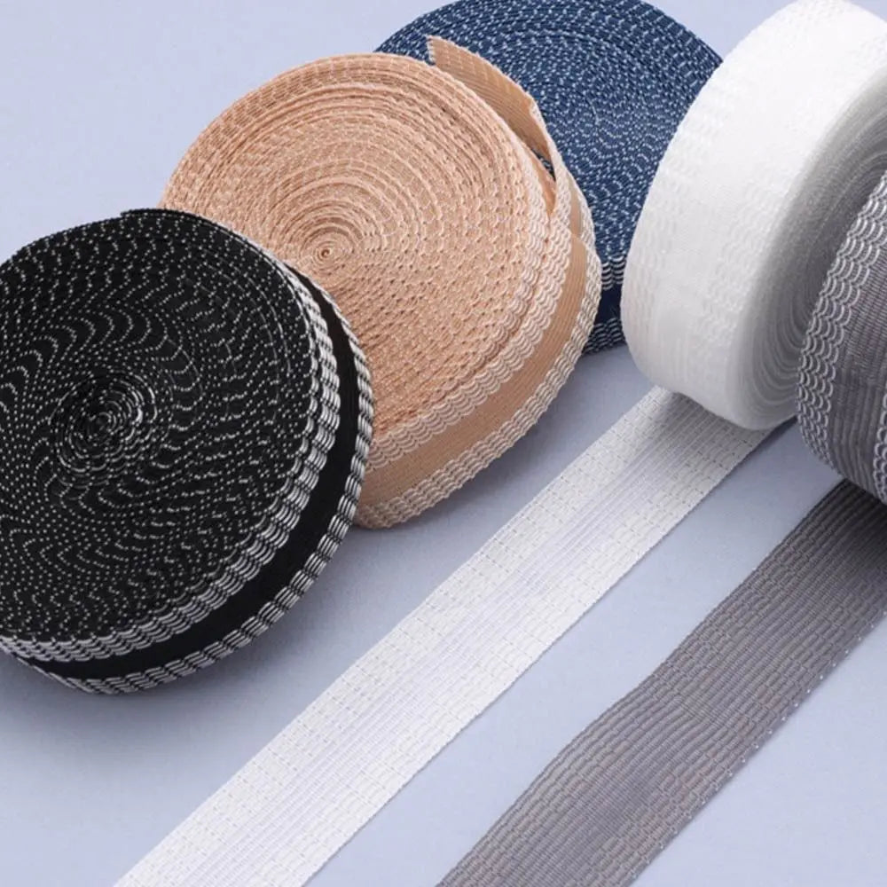 Iron-On Hem Tape Self-Adhesive Washable Fabric Fusing Tape 1–5m
