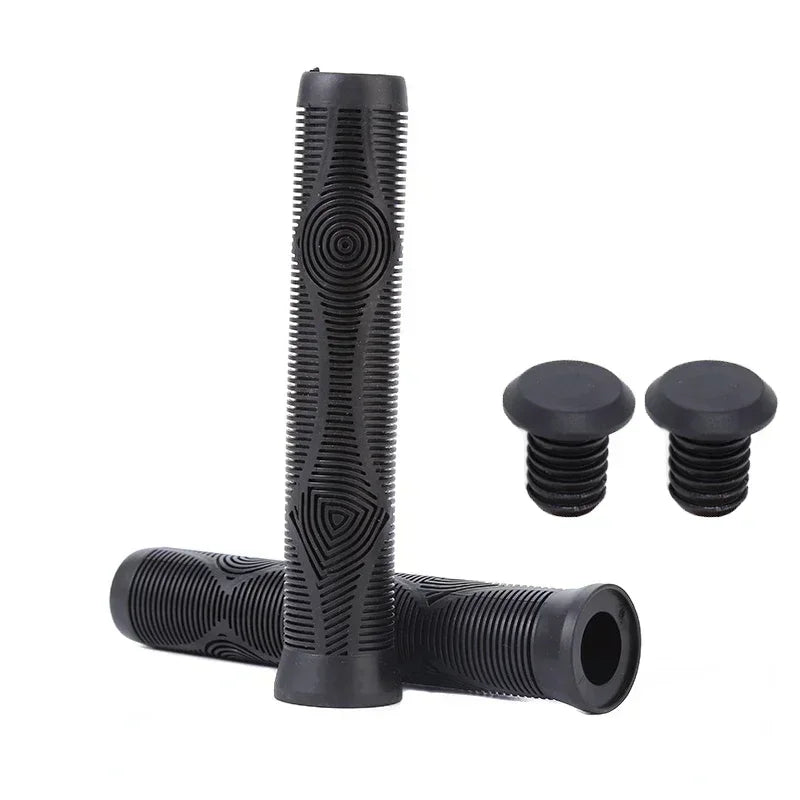 BUCKLOS 160mm MTB Bike Handlebar Grips – Anti-Slip Rubber Bike Handlebar Grips Nixie 160-BLACK