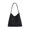 Nixie Retro Woven Tote Bag – Large Capacity Women's Handbag Woven Tote Bag Nixie Black matte