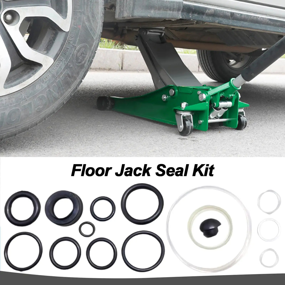 15-Piece Floor Jack O-Ring Seal Kit | Hydraulic Jack Repair Jack Seal Repair Kit Nixie