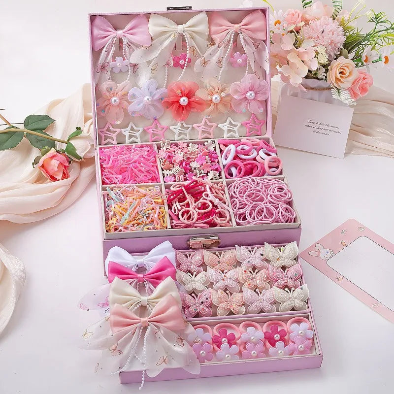783-Piece Colorful Flower Hair Accessories Set for Girls Kids Hair Accessories Nixie