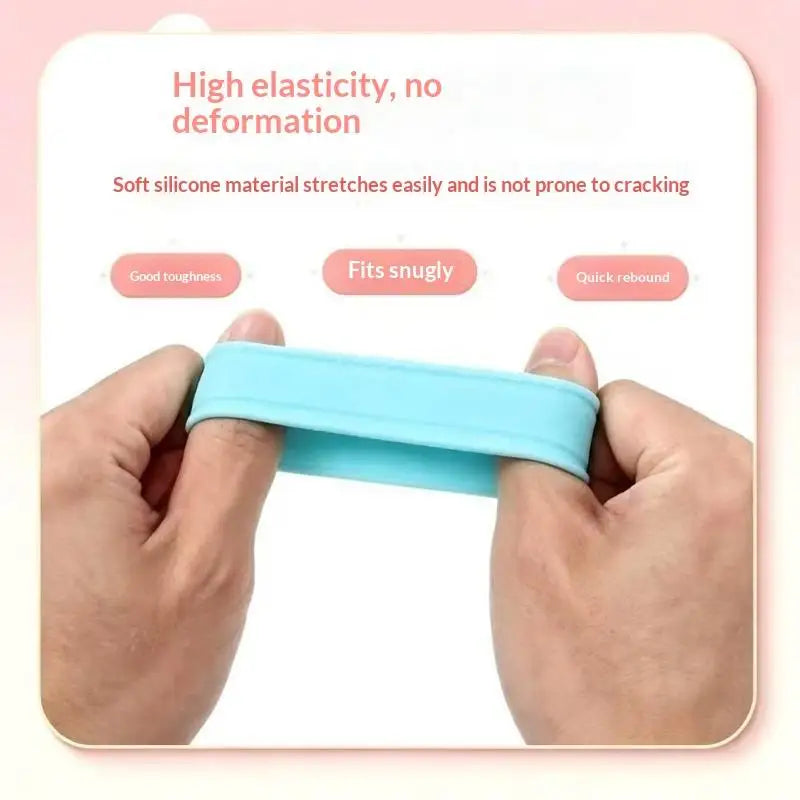Food Grade Silicone Baby Bottle Sleeve – Non-Slip & Writable Baby Bottle Sleeve Nixie