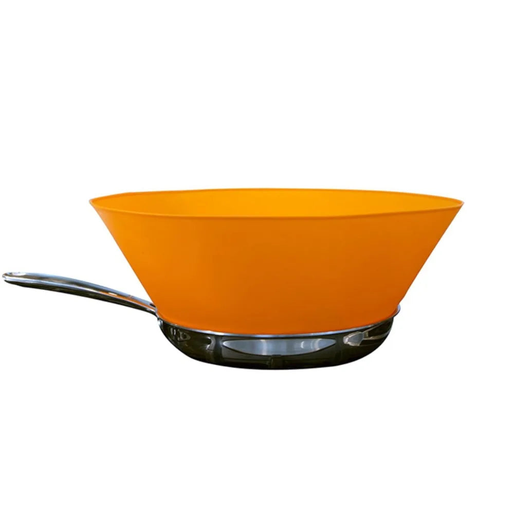 Silicone Foldable Splash Guard & Anti-Overflow Pot Lid Cover