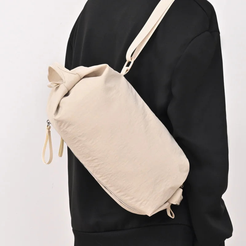 Nixie Multifunctional Nylon Bag – Shoulder, Crossbody & Backpack