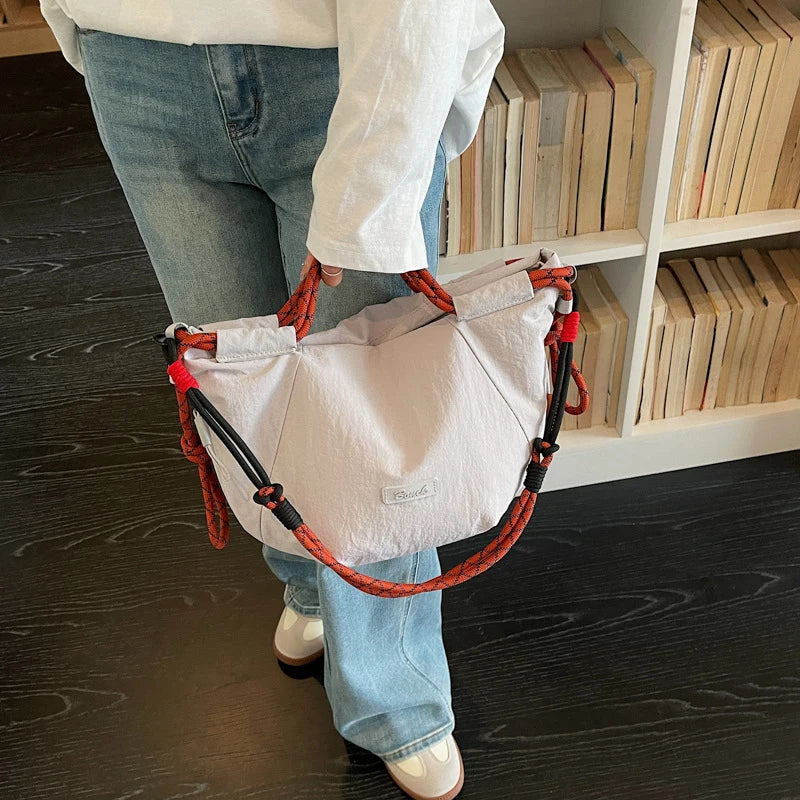 Women's Nylon Dumpling Hobo Bag – Large Crossbody Handbag Crossbody Shoulder Handbag Nixie