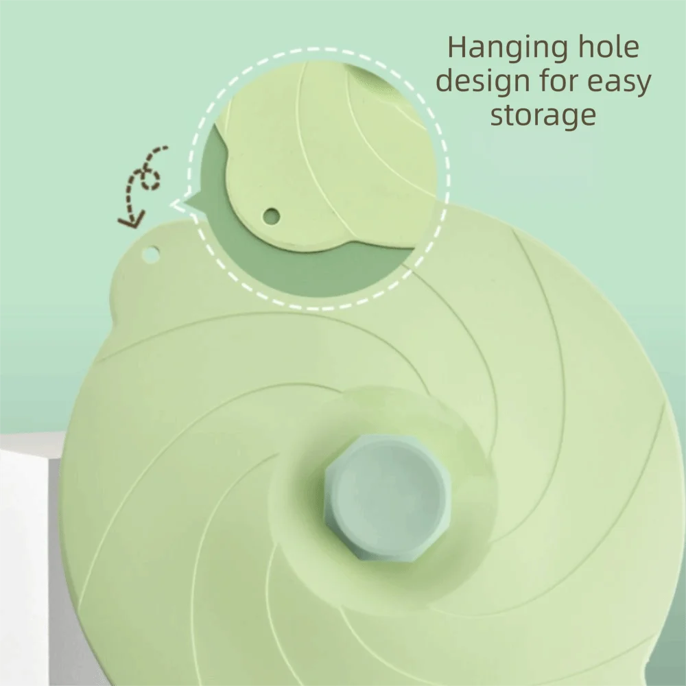 Reusable Silicone Pot Lids – Multi-Size Anti-Overflow Covers