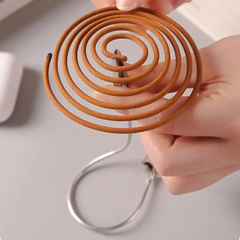 Metal Double-Ended Mosquito Coil Clip & Card Photo Stand Desktop Clip Holder Nixie