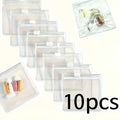 10-Piece Portable Travel Medicine Organizer Bag Set – Clear Medicine Organizer Bag Nixie Transparent 8X8cm