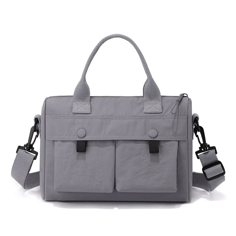 Korean Style Large Tote Crossbody Shoulder Bag – Unisex