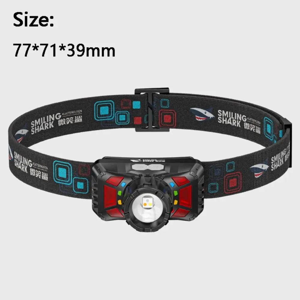 Nixie Rechargeable LED Headlamp IR Motion Sensor Waterproof LED Headlamp Nixie