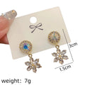 Diamond Tassel Drop Earrings – 14K Gold Plated Vintage Heart Drop Tassel Earrings Nixie XL1847EH668