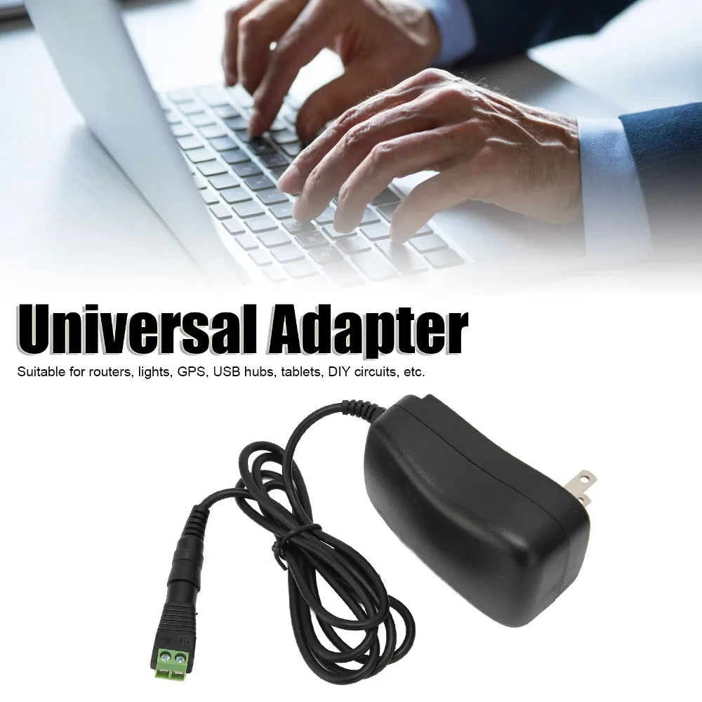 30W Universal Power Adapter 3V–12V Adjustable + USB Port Universal Power Adapter Nixie 30W