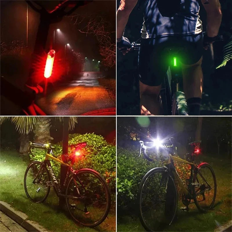 USB Rechargeable LED Bike Tail Light – Waterproof, 400 Lm Bicycle Tail Light Nixie