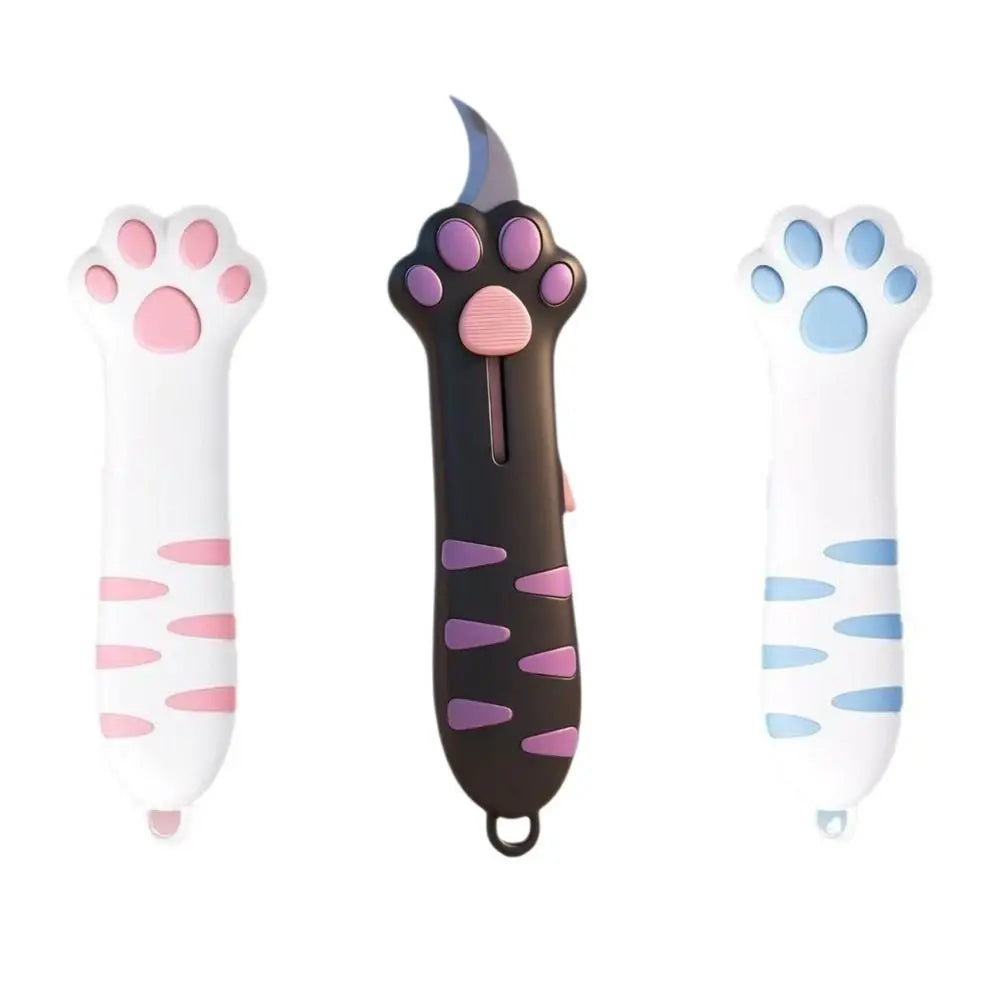 Cat Paw Box Cutter – Cute Portable Paper Cutting Tool Box Cutter Nixie