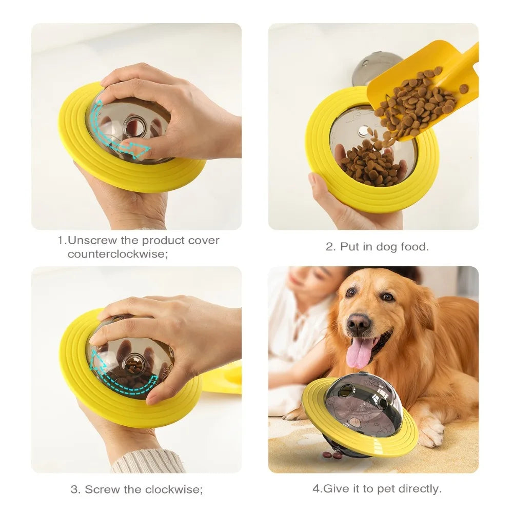 Pet Slow Feeder Ball – Bite-Resistant Molar Food Dispenser