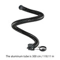 Car AC Vent Extender – Foldable Rear Seat Air Duct Adapter Car AC Vent Extender Nixie As show