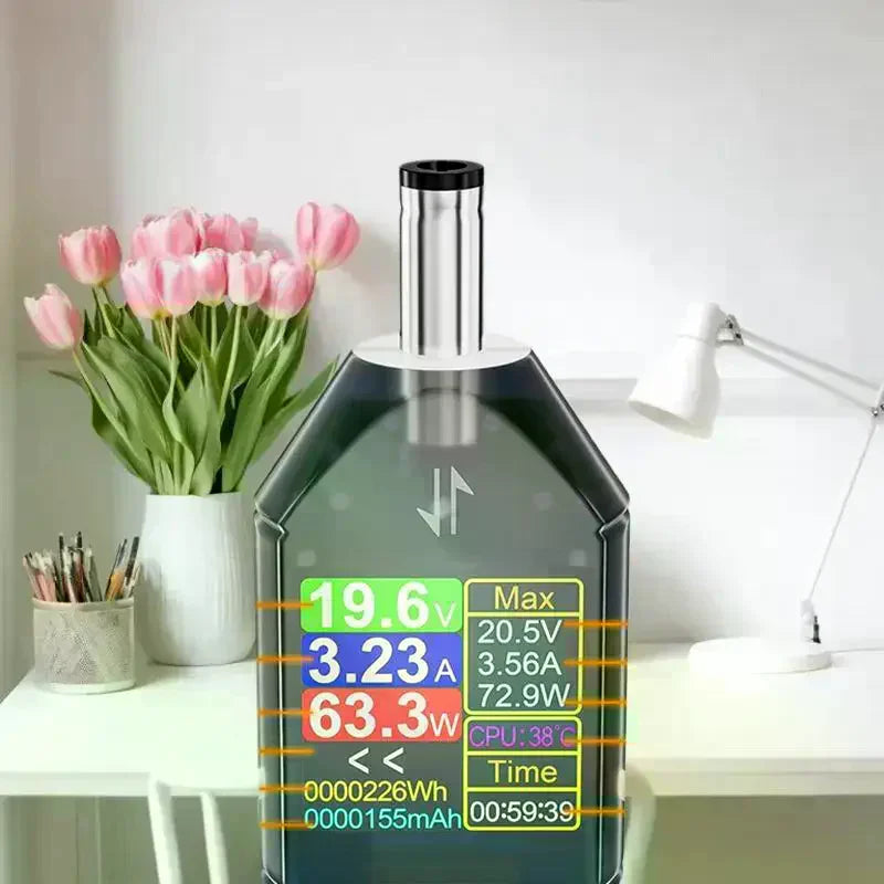 DT550 Digital Ammeter Voltmeter 600W DC 4.5–50V Power Meter