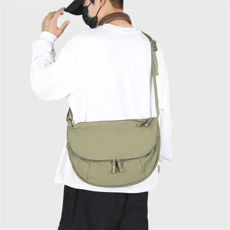 Large Waterproof Crossbody Bag – Lightweight Cycling Messenger Crossbody Messenger Bag Nixie