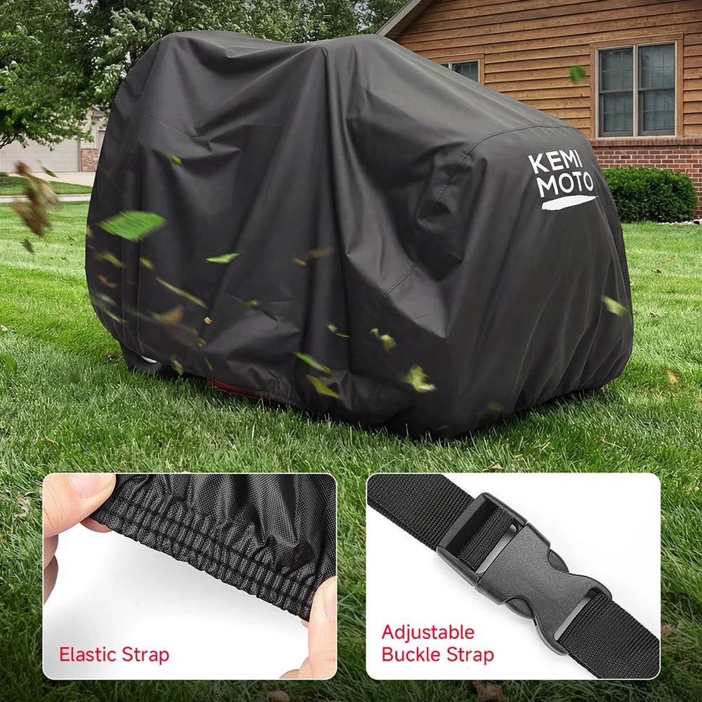 Riding Lawn Mower Cover 54" Deck – Windproof 420D Oxford Fabric Lawn Mower Cover Nixie Default Title