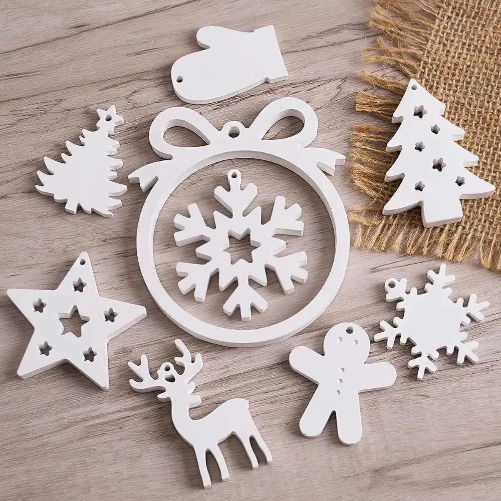 Christmas Silicone Mold – Elk, Snowflake & Tree Resin Mould Silicone Craft Mold Nixie