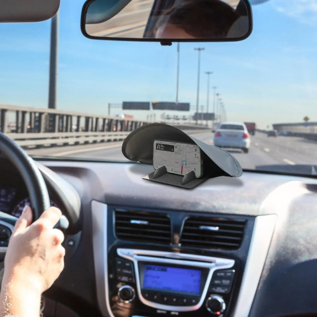 Foldable Car Phone Sunshade – Anti-Glare Dashboard Sun Visor Car Phone Sunshade Nixie