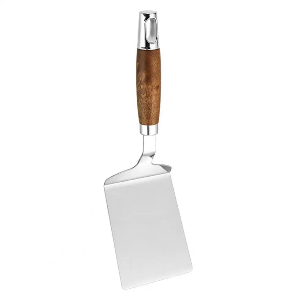 Wooden Handle Stainless Steel Spatula Turner – BBQ & Teppanyaki