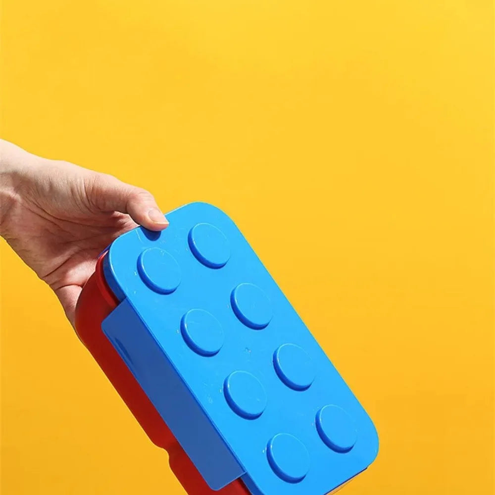 Building Blocks Bento Box – Kids Portable Sealed Lunch Box Kids Bento Lunch Box Nixie