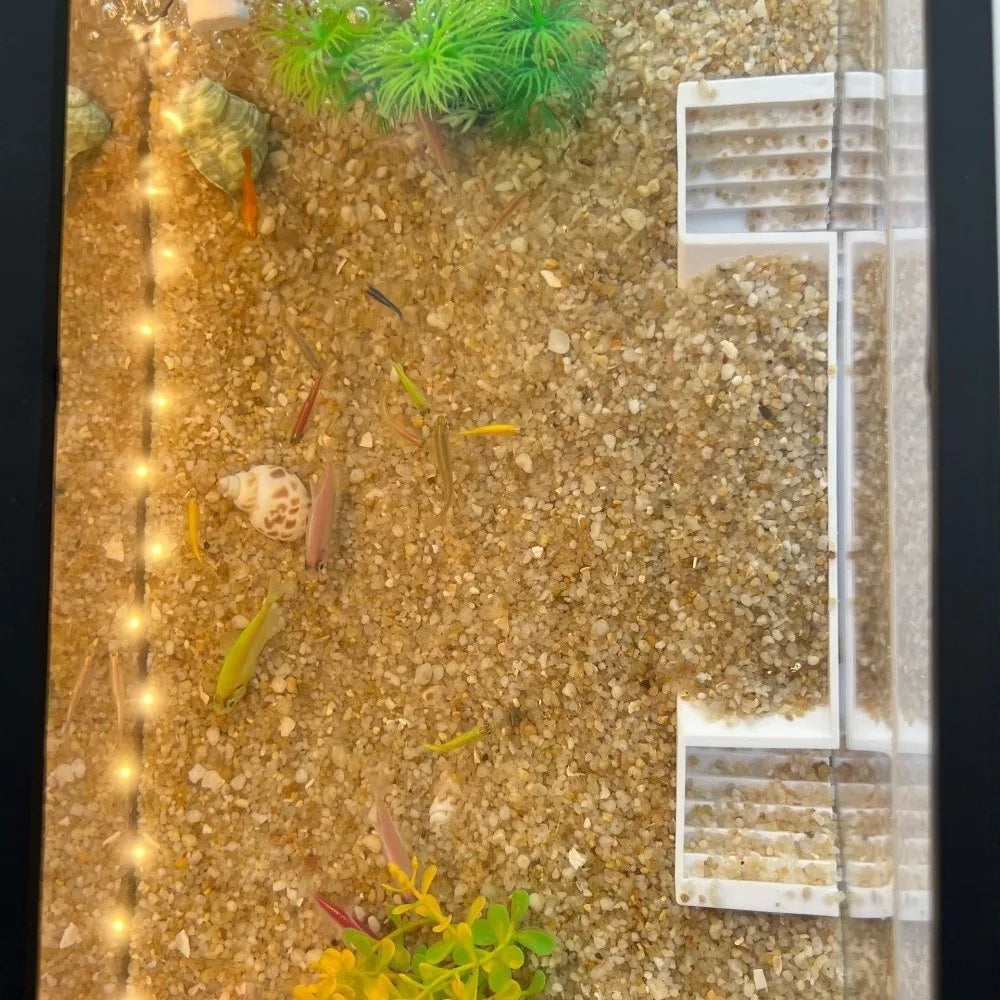 3D Aquarium Cave Hideout – Fish Tank Tunnel Decoration Aquarium Cave Decoration Nixie