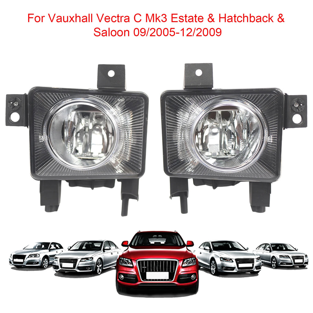 Opel Vauxhall Vectra C Front Fog Light Assembly 2005–2009 Fog Light Assembly Nixie