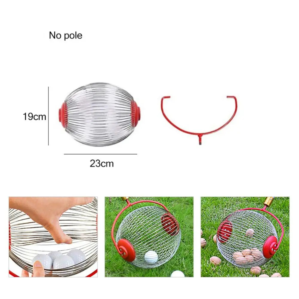 Telescoping Nut Harvester & Ball Collector – Adjustable Pole