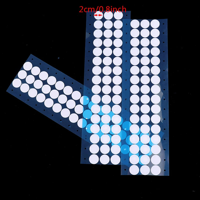 48Pcs EPTFE Filter Stickers 20mm for Mushroom Jar Lids Cultivation Filter Sticker Nixie