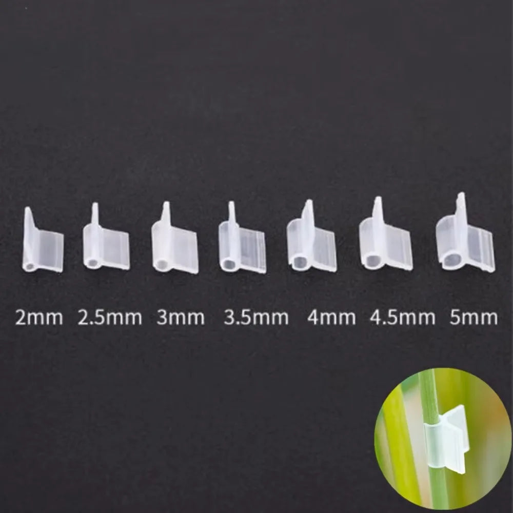 100pcs Reusable Plastic Grafting Clips – Plant Grafting Clamps