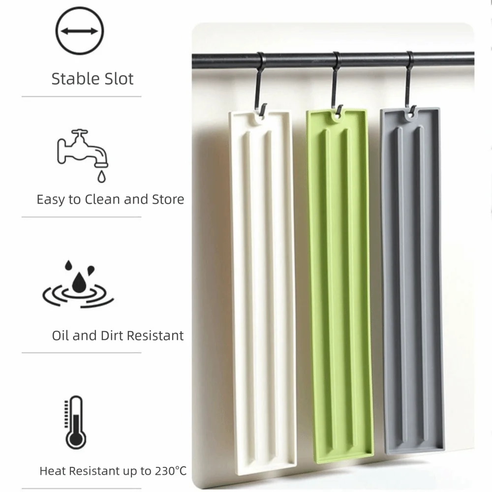 Silicone Pot Lid Holder Countertop Mat – Non-Slip & Heat Safe Silicone Kitchen Mat Nixie