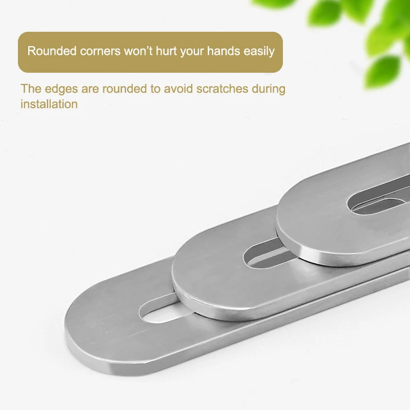 Stainless Steel Flat Corner Bracket Mending Plate for Furniture Corner Bracket Plate Nixie