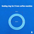 51/58mm Espresso Portafilter Silicone Sealing Gasket Ring Espresso Machine Gasket Nixie A