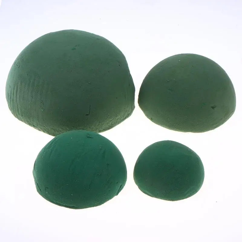 Green Floral Foam Half Ball – DIY Dry Flower Arrangement Base Floral Foam Block Nixie