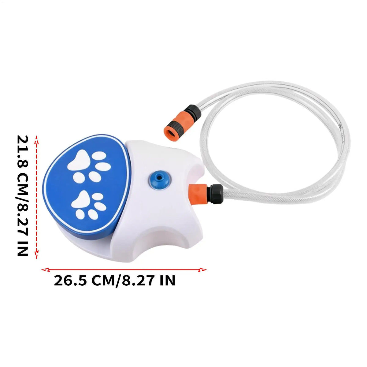 Paw-Activated Outdoor Dog Water Dispenser & Sprinkler Toy Dog Water Fountain Nixie