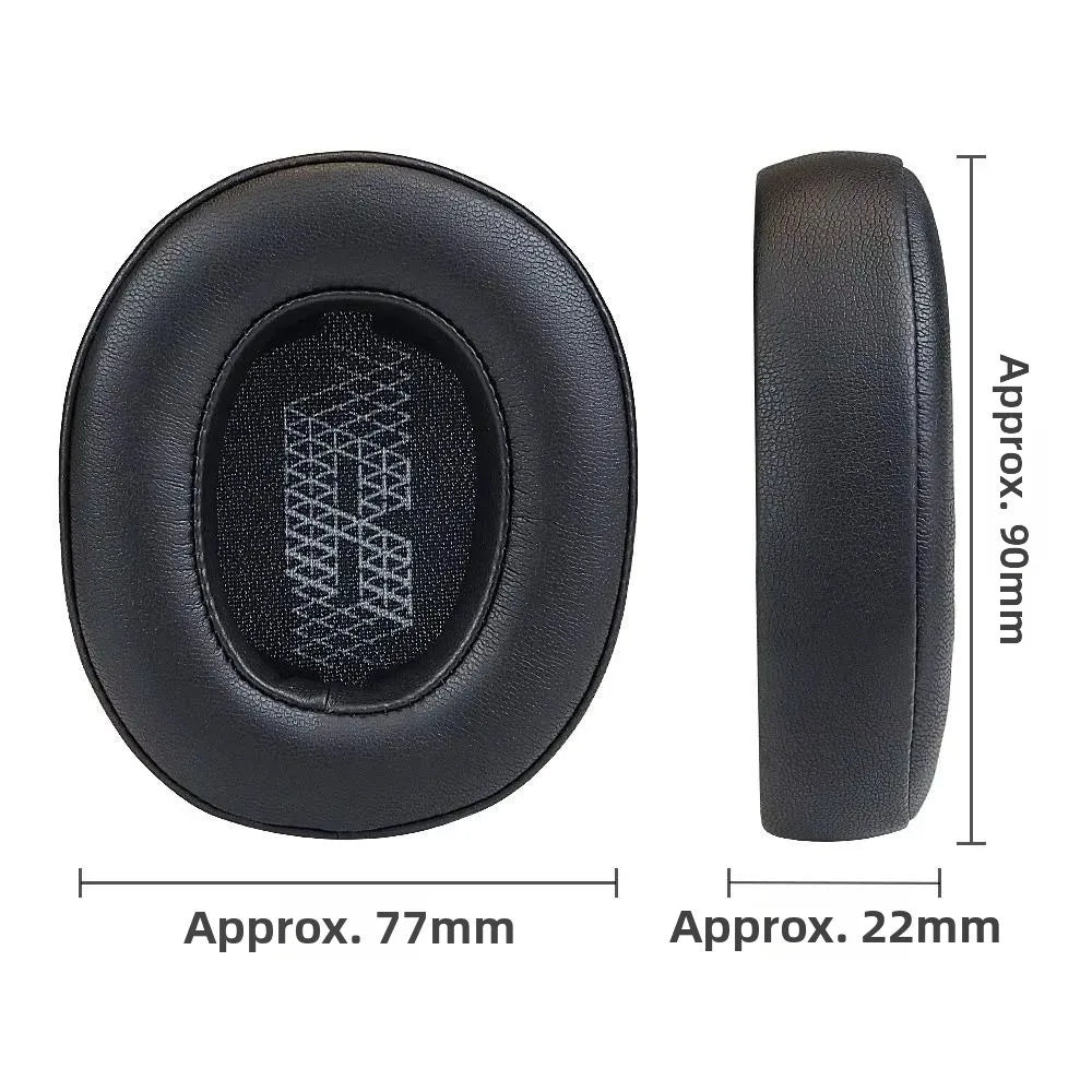JBL LIVE 500BT Replacement Ear Pads – Memory Foam & Faux Leather Headphone Ear Pads Nixie