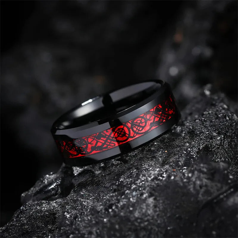 Dragon Ring Zinc Alloy Purple Crystal Cocktail Ring Sizes 6–11 Fashion Cocktail Ring Nixie