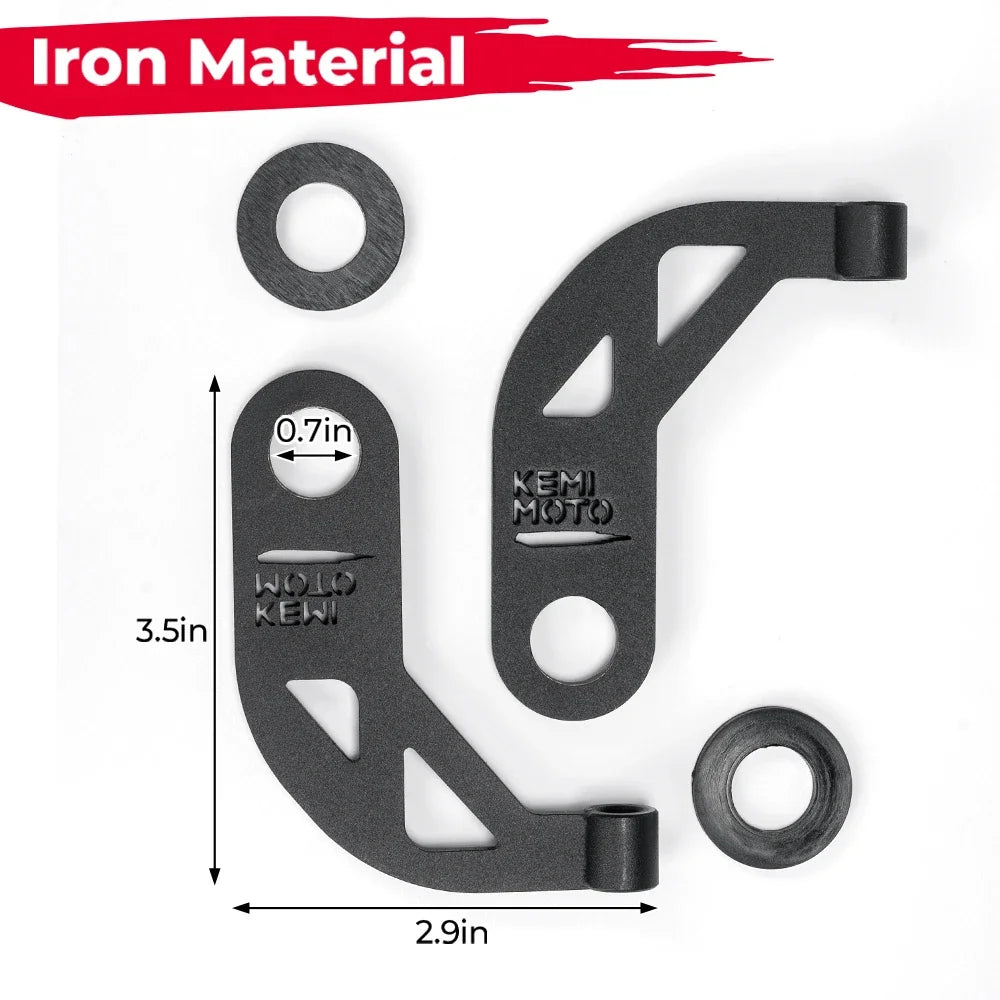 Mirror Extender Brackets for Sportster S RH1250 2021-2024 Mirror Extender Brackets Nixie