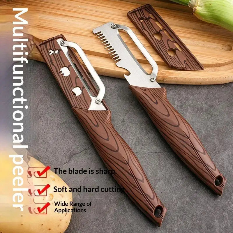 Multifunctional Vegetable Peeler – Sharp Stainless Steel Blade Vegetable Peeler Nixie