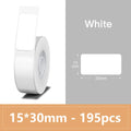 Niimbot Thermal Label Paper Roll – B1 B21 B3S D110 Compatible Thermal Label Roll Nixie 1 Roll 15x30mm