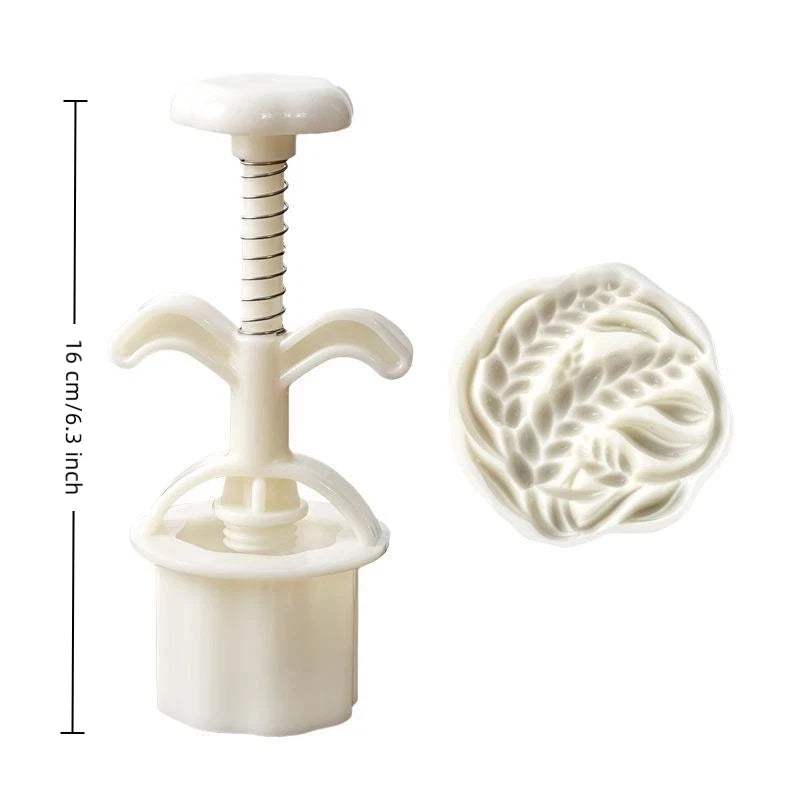 DIY Mooncake Mold Set – Hand Press Pastry Mould | BPA-Free Pastry Baking Mold Nixie