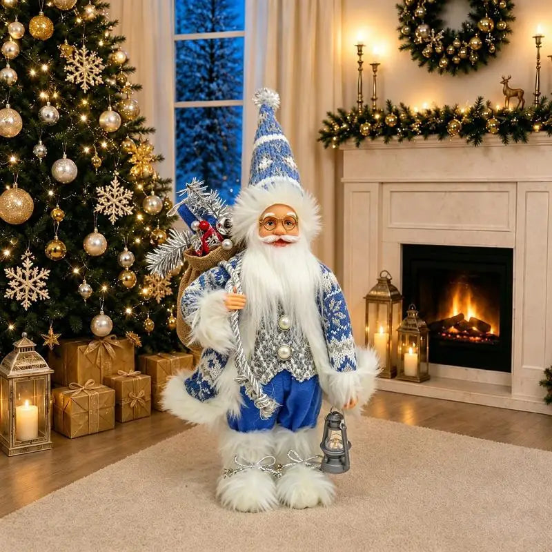 Christmas Santa Claus Figurines – 13 Styles Xmas Decor Christmas Figurine Nixie