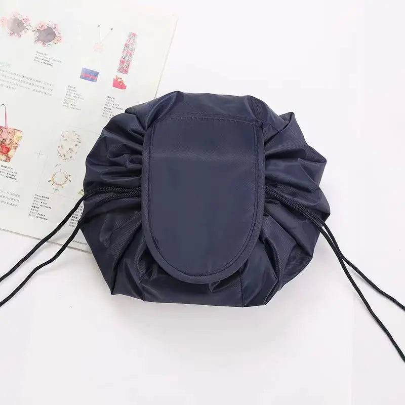 Waterproof Drawstring Makeup Organizer Bag for Travel & Home