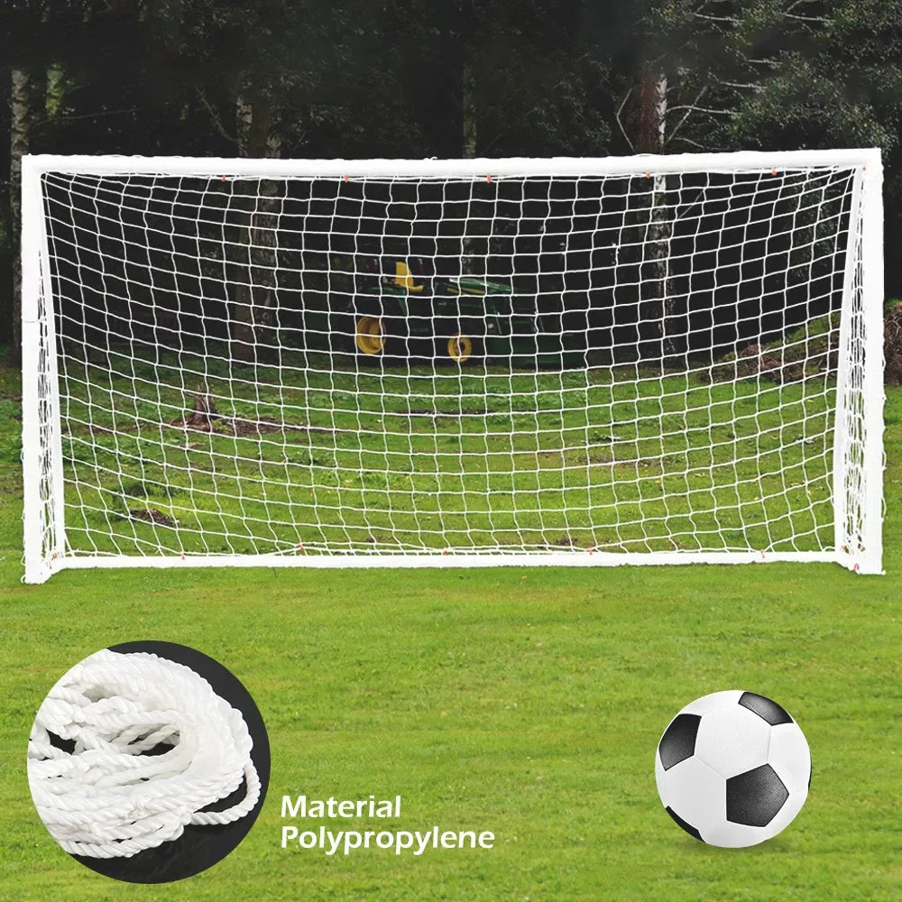 Football Soccer Goal Net – 3 Sizes, Durable & Portable Soccer Goal Net Nixie
