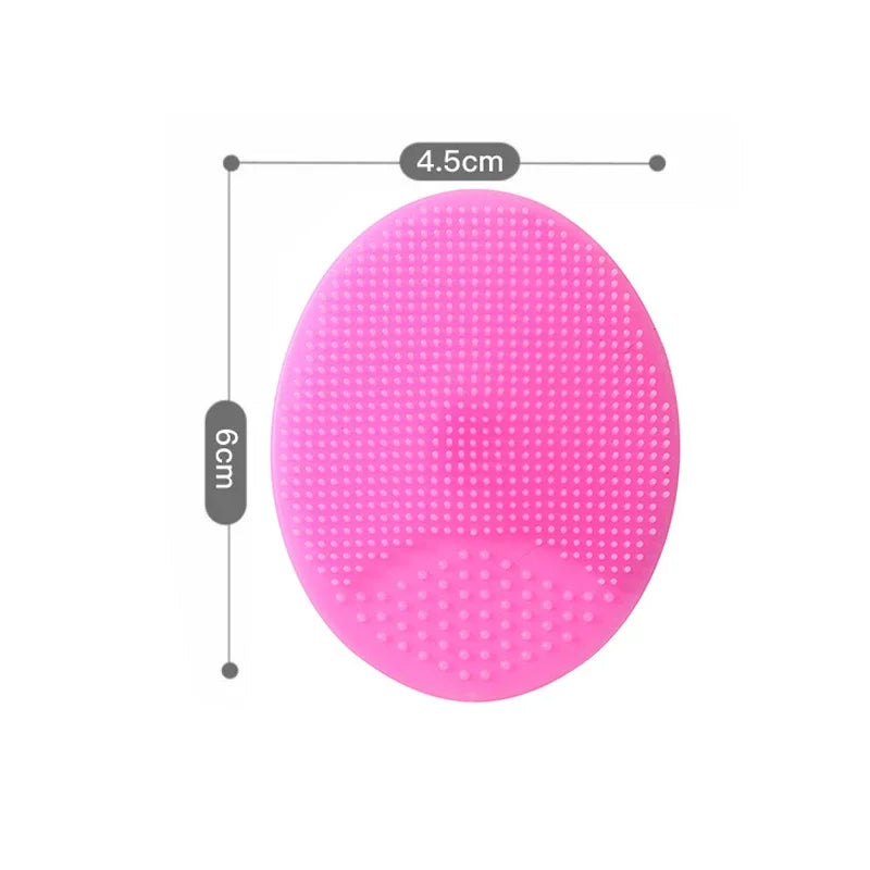 Silicone Face Brush – Manual Facial Cleanser & Exfoliator Facial Cleansing Brush Nixie