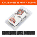 Metal Chainsaw Chain 18–24 Inch | Wood Cutting Replacement Chainsaw Chain Nixie 22inch