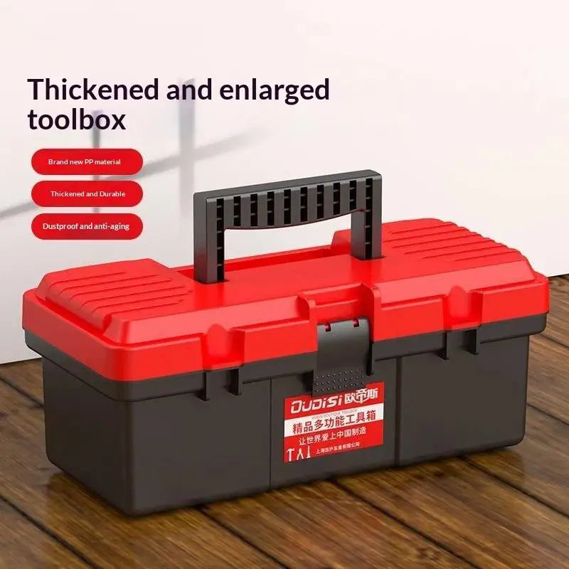 13-Inch Portable Tool Storage Box with Handle – ABS Plastic Tool Storage Box Nixie