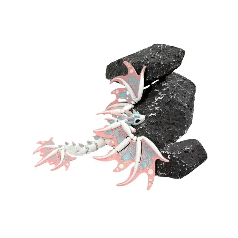 3D Printed Emperor Dragon Figurine | Desktop Ornament Gift Dragon Figurine Nixie